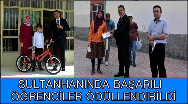 SULTANHANINDA KARNE HEYECANI, BAŞARILI ÖĞRENCİLERE ÖDÜL