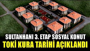 SULTANHANI 3. ETAP SOSYAL KONUT TOKİ KURA TARİHİ AÇIKLANDI