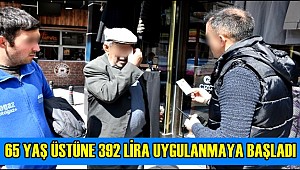 AKSARAY'DA UYARILARA RAĞMEN SOKAĞA ÇIKAN 65 YAŞ ÜSTÜNE 392 LİRA UYGULANMAYA BAŞLADI