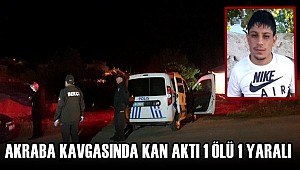 AKRABA KAVGASINDA KAN AKTI 1 ÖLÜ 1 YARALI