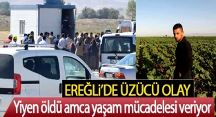 EREĞLİ İLÇESİNDE KALDIKLARI KONTEYNERDEKİ TÜP GAZDAN ZEHİRLENEN GENÇ ÖLDÜ, AMCA AĞIR YARALI