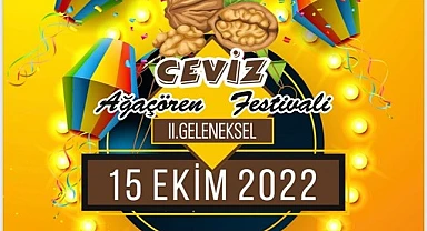 AĞAÇÖREN CEVİZ FESTİVALİ 15 EKİM’DE YAPILACAK 