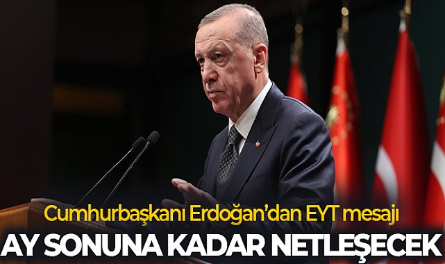 Cumhurbaşkanı Erdoğan'dan Yeni EYT açıklaması (13 Aralık 2022)