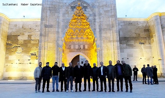 MİLLİ FUTBOLCU ve TEKNİK DİREKTÖR ERTUĞRUL SAĞLAM SULTANHANI İLÇESİNDE