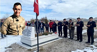 ŞEHİDİMİZ RAMAZAN SÜSLÜ MEZARI BAŞINDA ANILDI