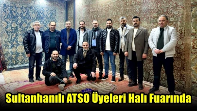 Sultanhanılı ATSO Üyeleri Halı Fuarında