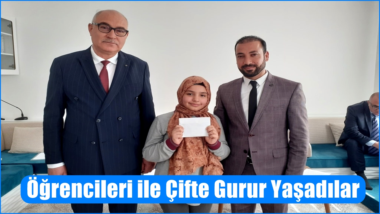 Sultanhanı Şehit Ahmet Dağlı İmam Hatip Ortaokulundan Çifte Gurur